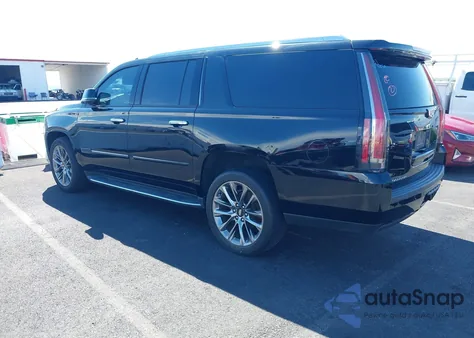2020 Cadillac Escalade Esv 4Wd Premium Luxury из США, поврежденный, VIN 1GYS4JKJ3LR211390